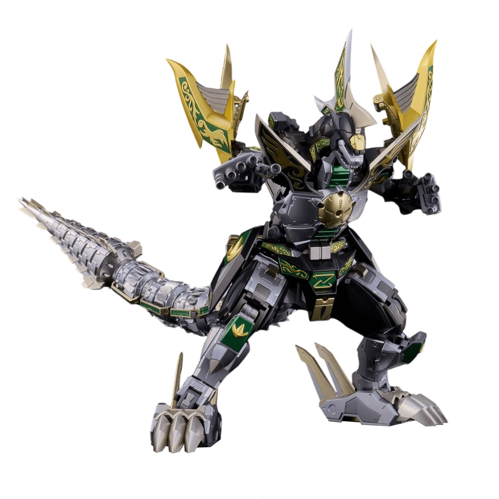 Power Rangers Merge Machine POWER RANGERS GO! Kara Kuri Combine Dragonzord FLAME TOYS – Machine God ...