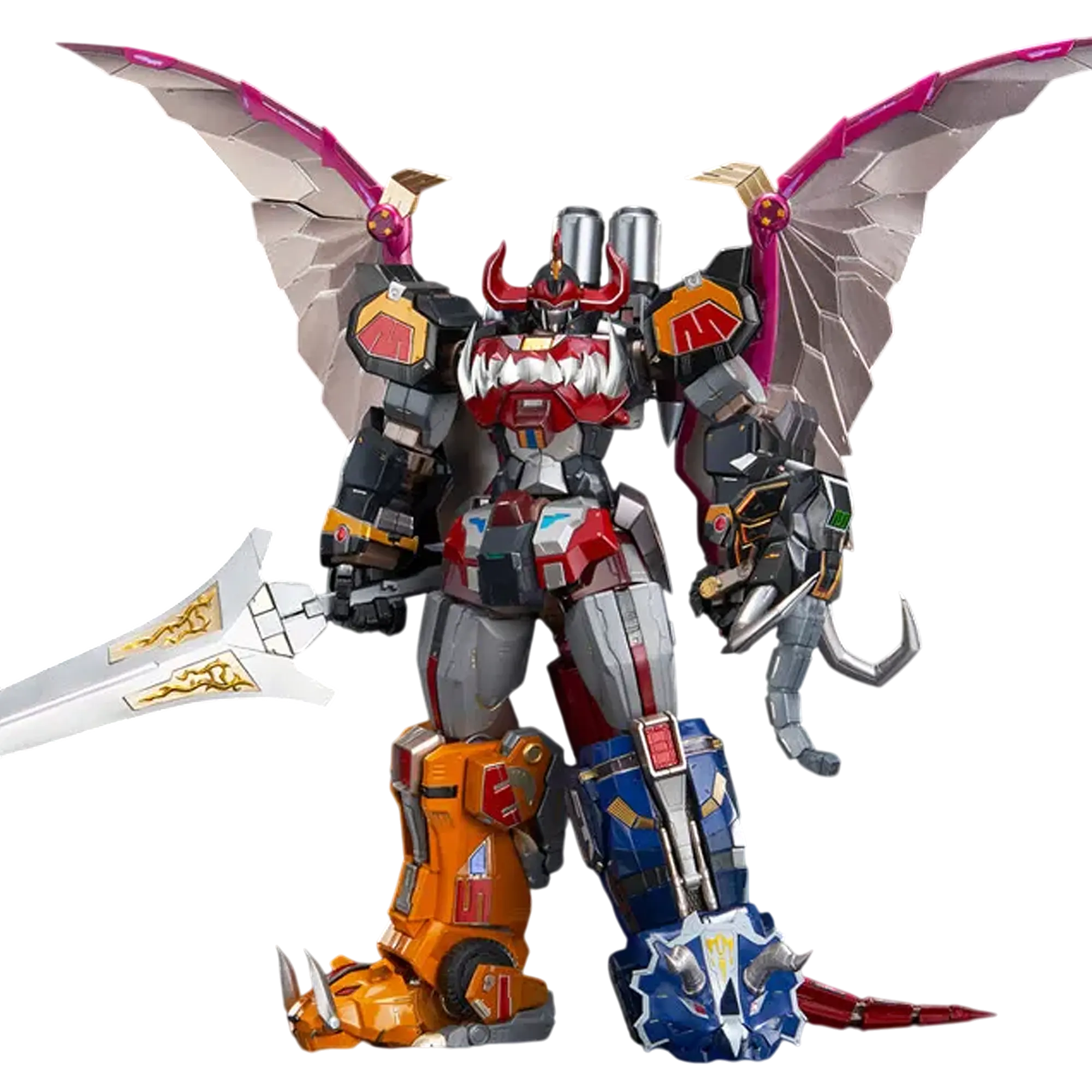 Power Rangers Merge Machine POWER RANGERS GO! Kara Kuri Combine Dino Megazord FLAME TOYS (Set of 5 ...